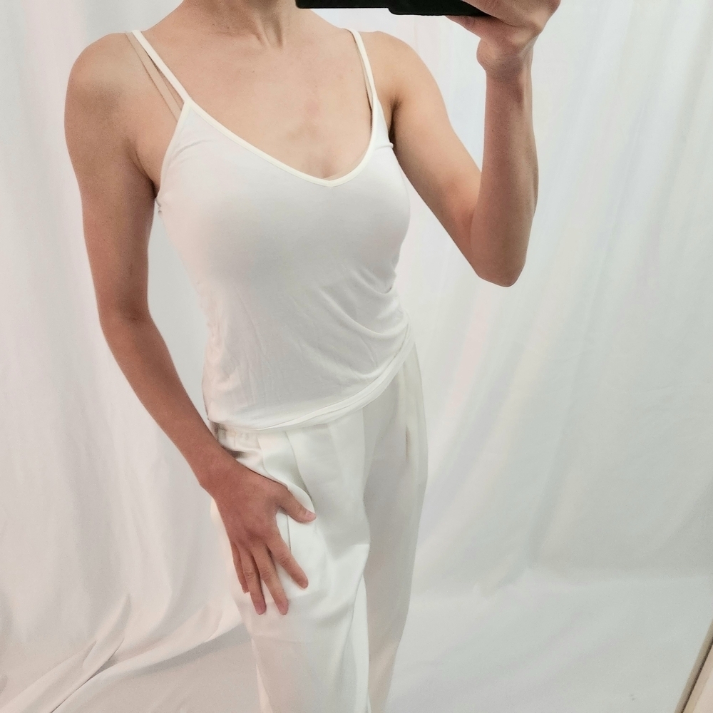 Forever 21 White Tank Top